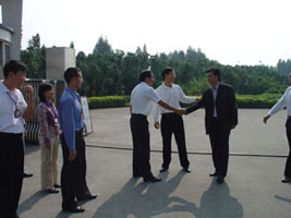 省領(lǐng)導(dǎo)、市領(lǐng)導(dǎo)來我司進行視察、指導(dǎo)